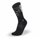 Chaussettes noires Silver Black - Lithe Apparel. Boutique snatched accessoires crossfit sport training socks