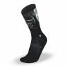 Chaussettes noires Silver Black - Lithe Apparel. Boutique snatched accessoires crossfit sport training socks