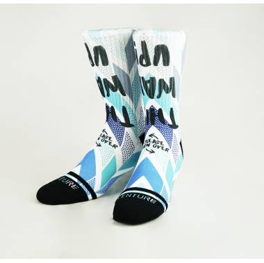 Chaussettes Multicolor handstand - Wodable boutique snatched crossfit socks