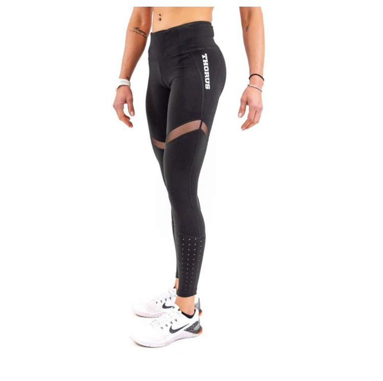Legging CLASSIC MESH PLUS BLACK - Thorus Wear